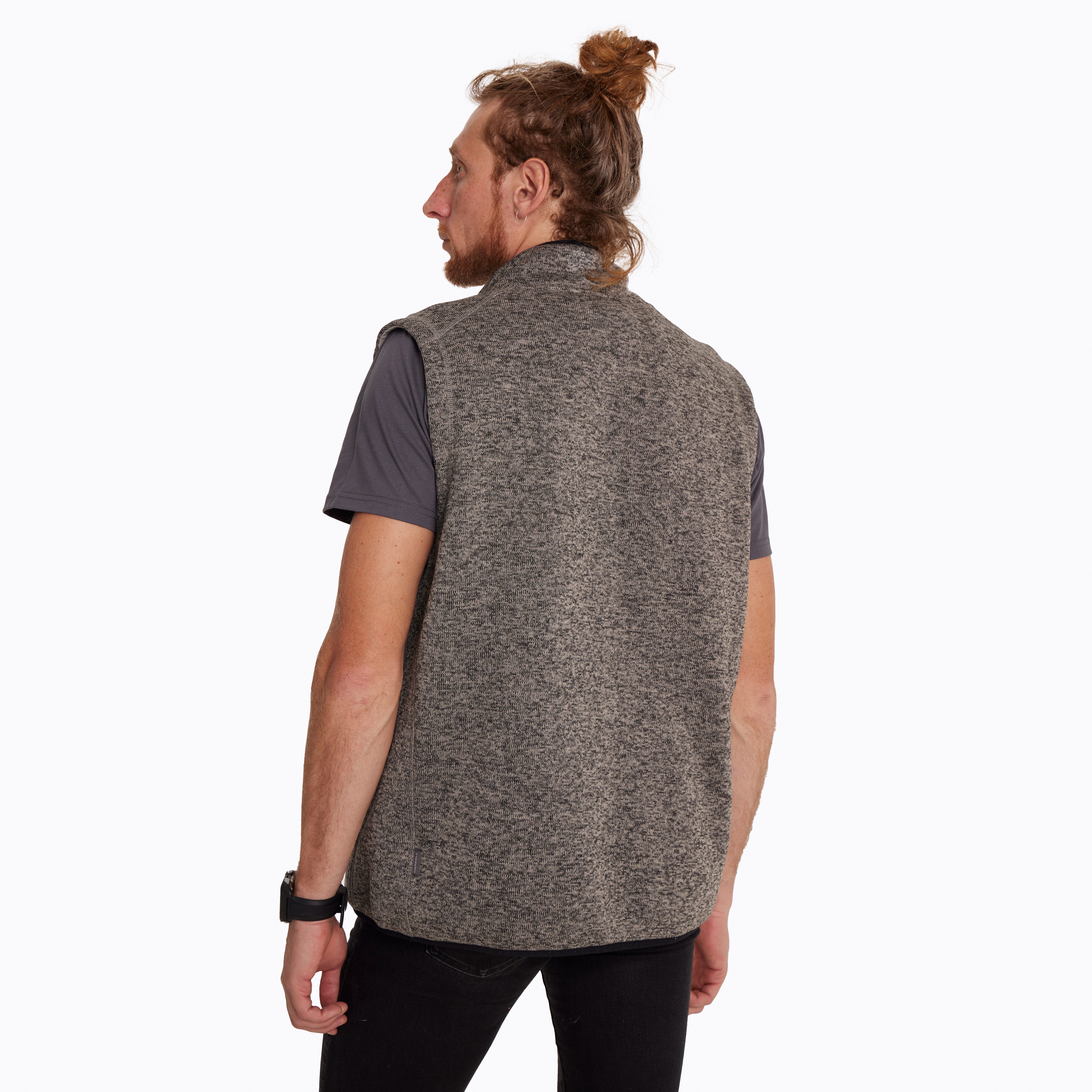 Polar Sin Mangas Hombre Campbell Knitted Gris Merrell