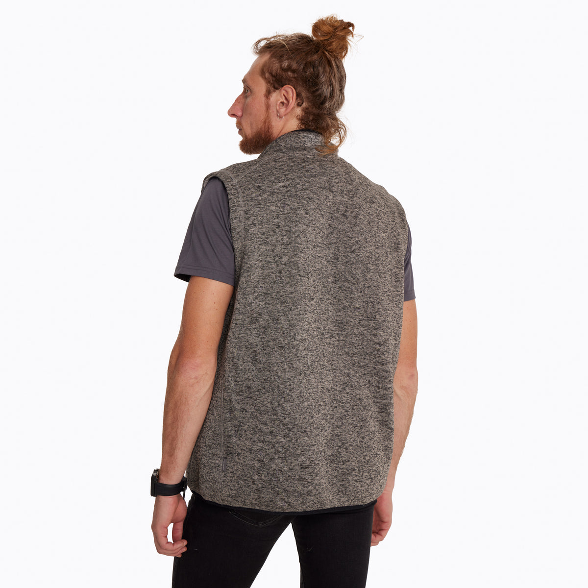 Polar Sin Mangas Hombre Campbell Knitted Gris Merrell