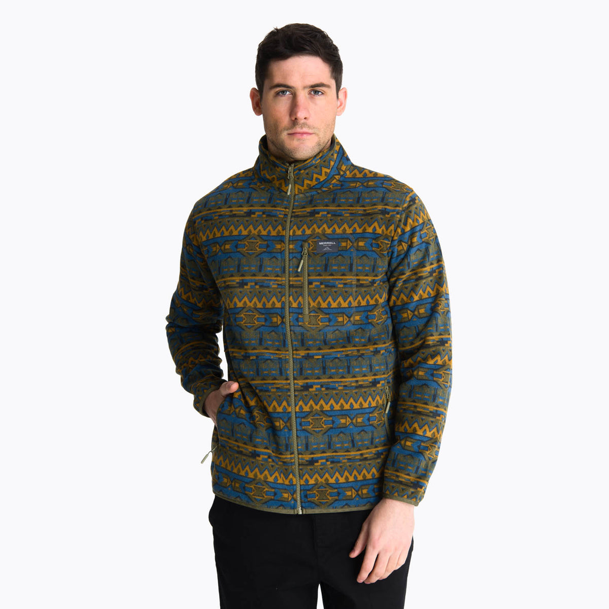 Polar Hombre Pace Micropolar Verde Oscuro Merrell