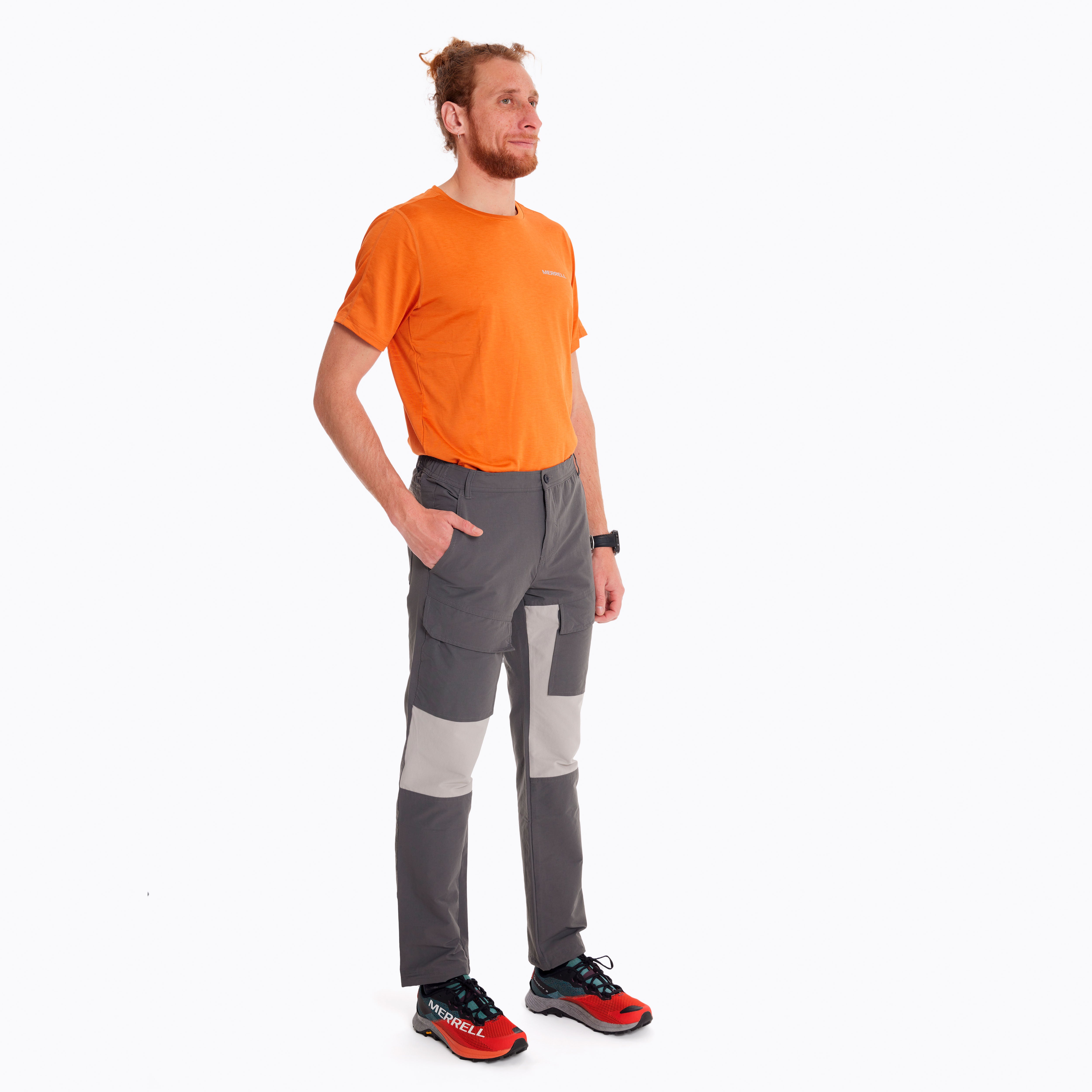 Pantalón Hombre Lowther Gris Merrell