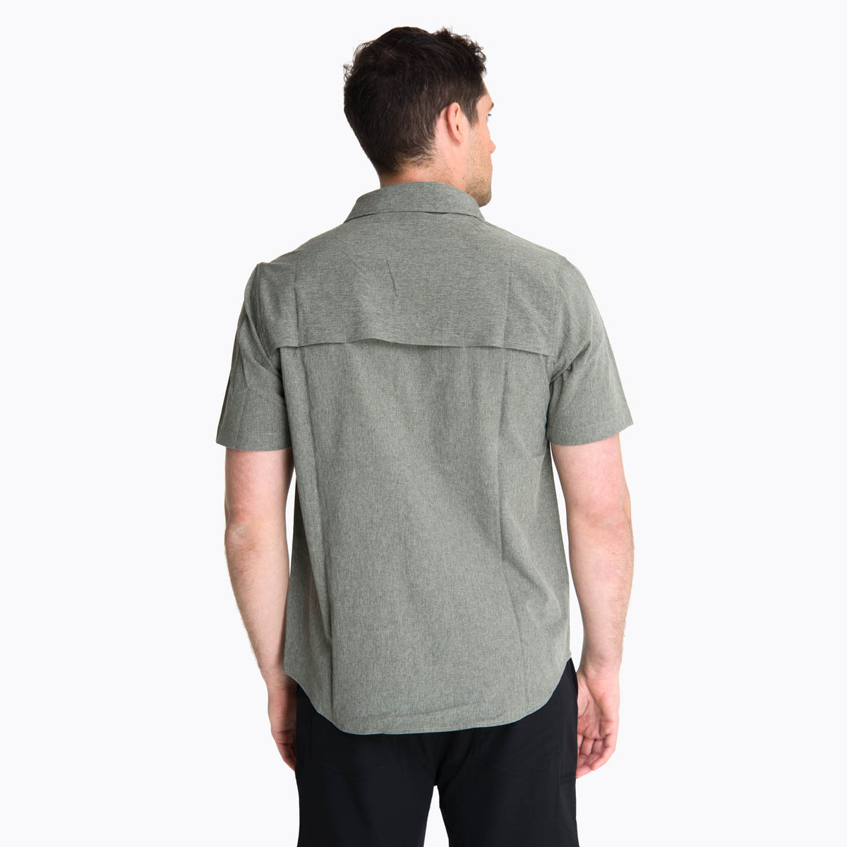 Camisa Hombre Petteril Verde Oliva Merrell