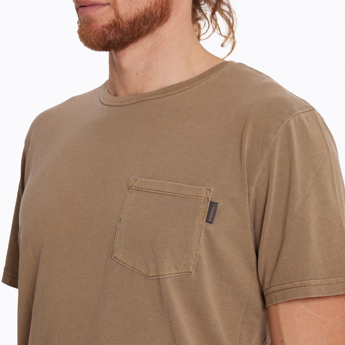 Polera Hombre Colorado Café Merrell