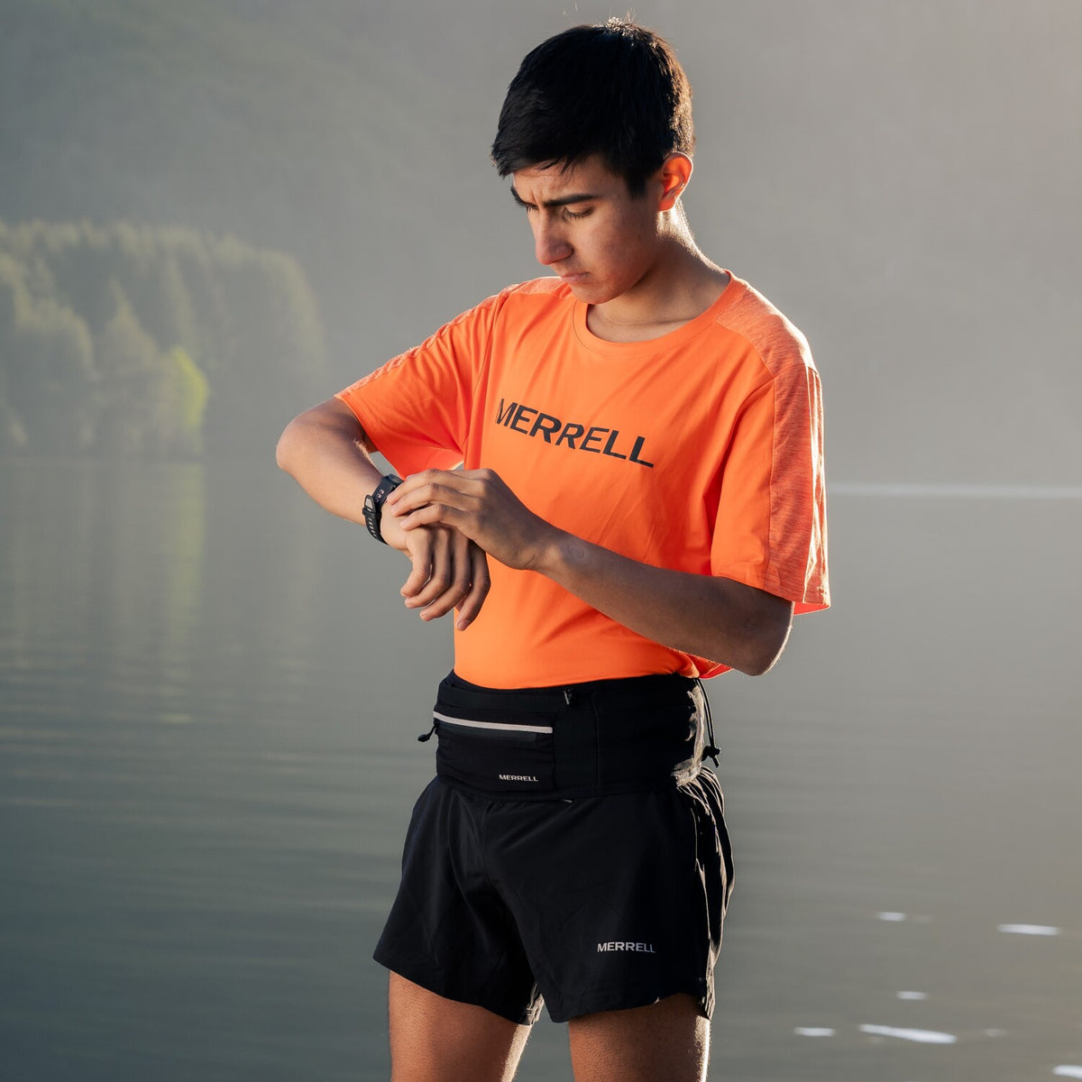 Banano Unisex Yukon Trail Running Negro Merrell