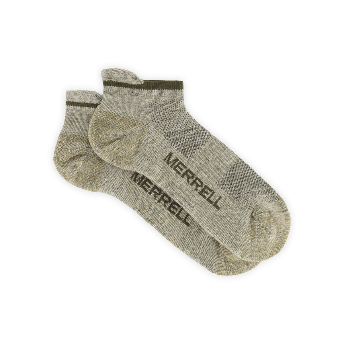 Calcetin Unisex Premium Wool Trail Low Cut Verde Merrell