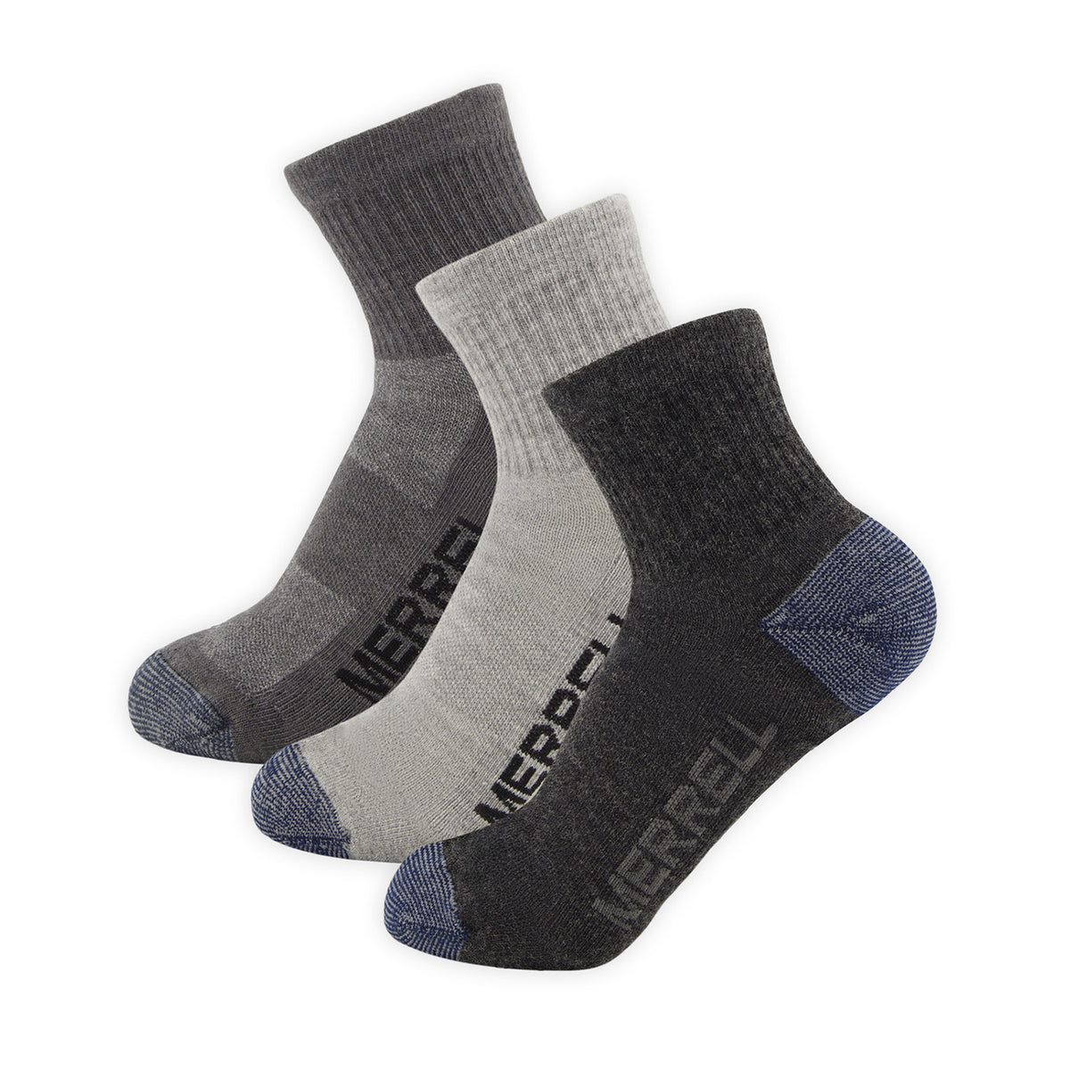 Calcetin Unisex Trekker Outdoor Ankle Tripack Gris Merrell