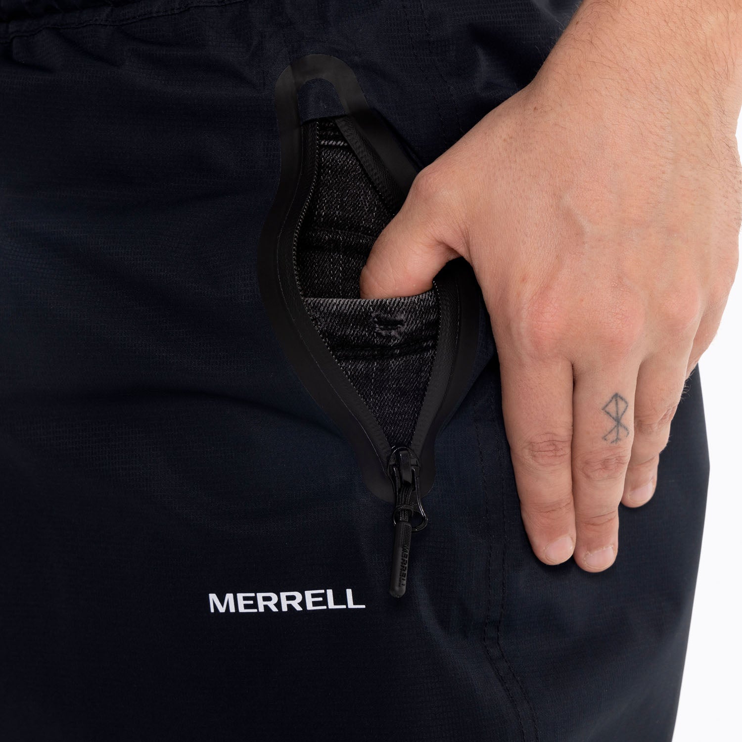 Pantalon Hombre Hardshell Negro Merrell