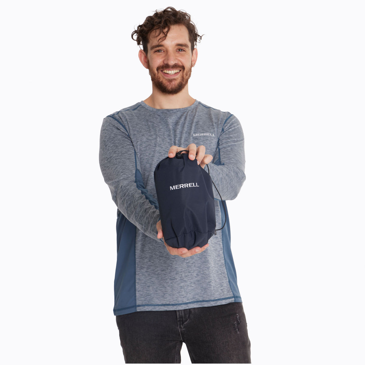 Pantalon Hombre Hardshell Negro Merrell