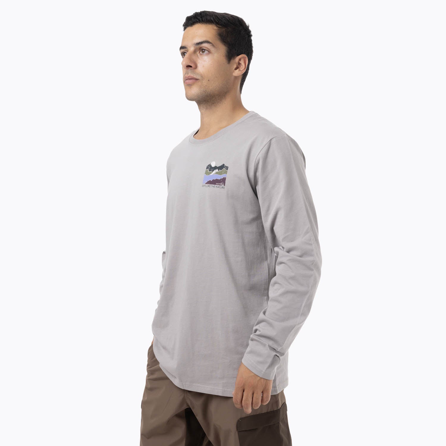 Polera Hombre Logo Gris Merrell