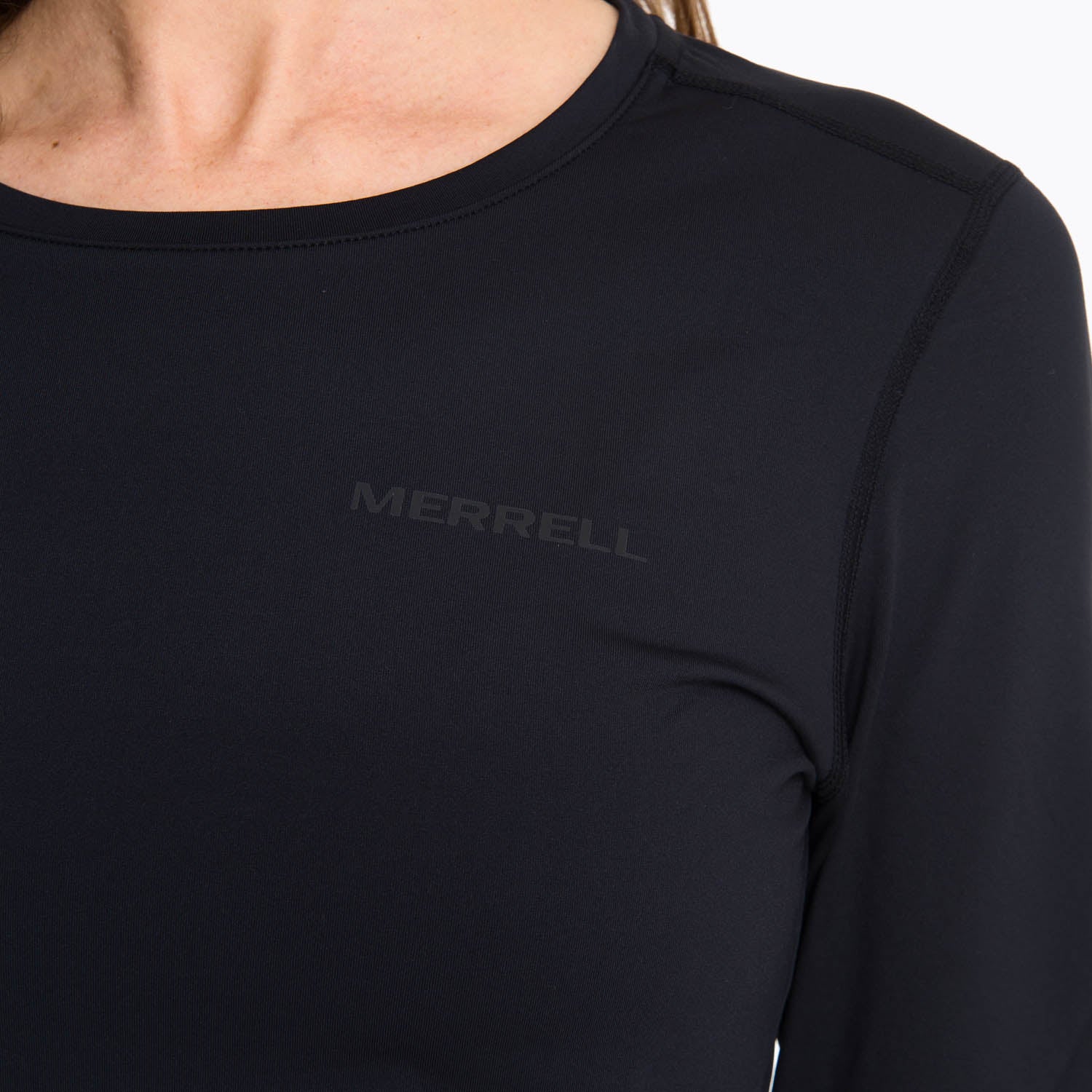 Primera Capa Superior Mujer Top Negro Merrell