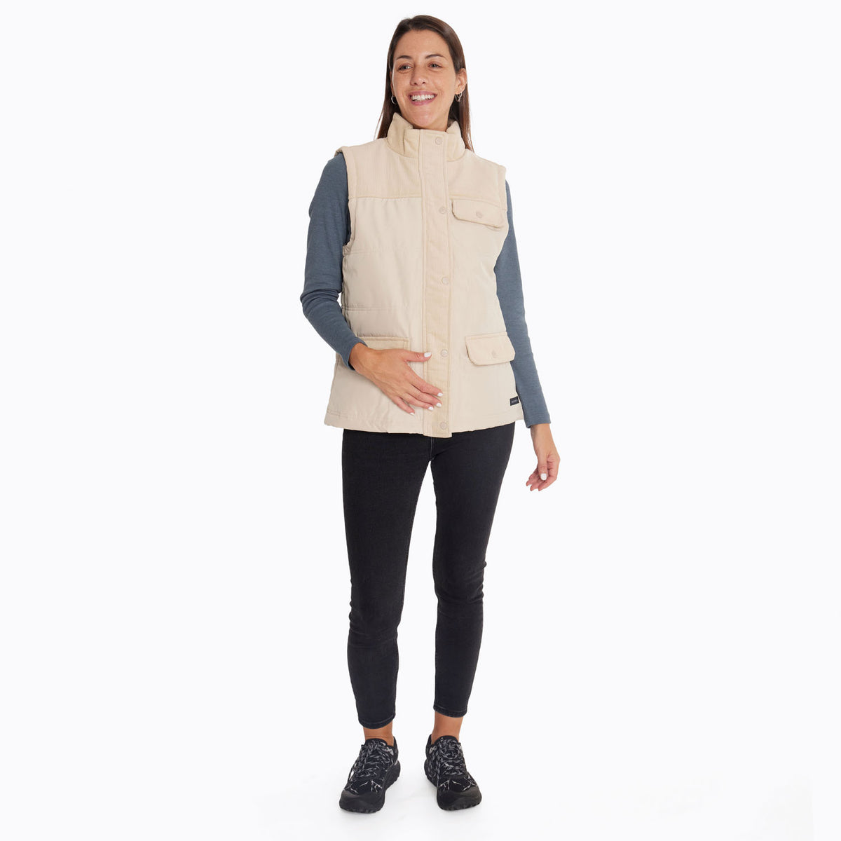 Parka Sin Mangas Mujer Lava Beige Merrell
