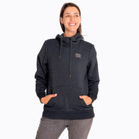 Poleron Mujer Monts Hoodie Negro Merrell