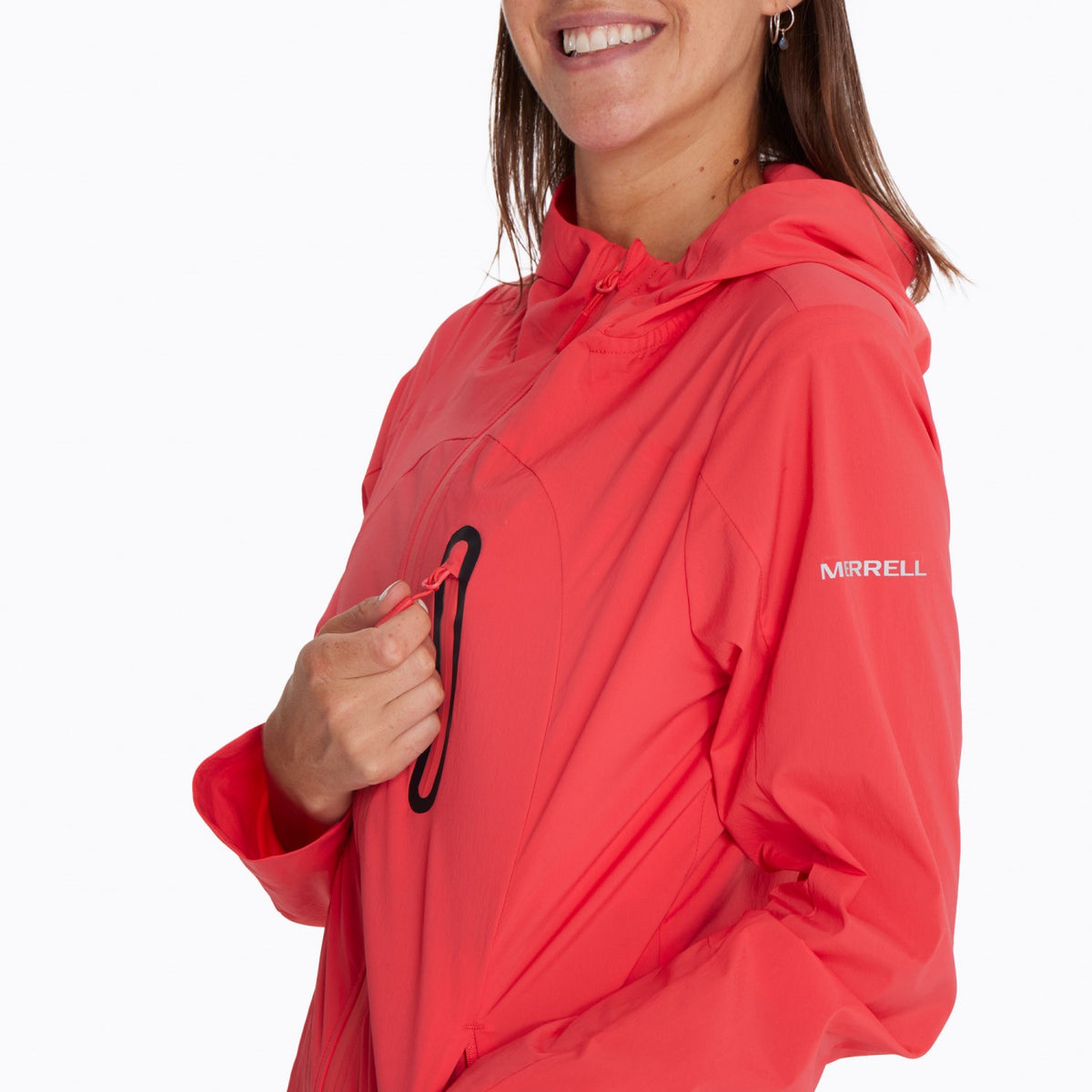 Cortaviento Mujer Windy 3 Burdeo Merrell