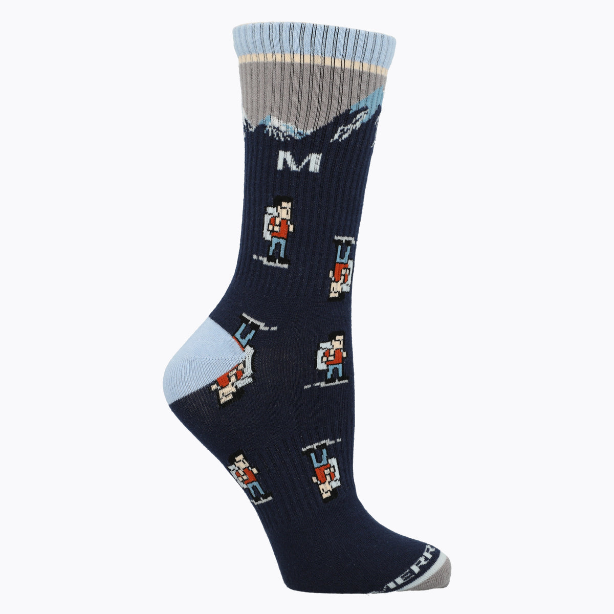 Calcetin Unisex Fun Sock Azul  Merrell