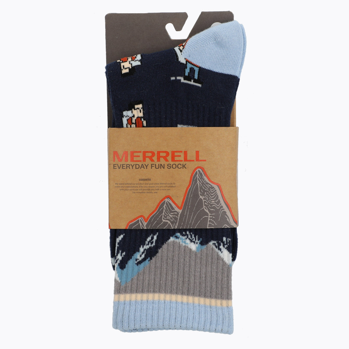 Calcetin Unisex Fun Sock Azul  Merrell