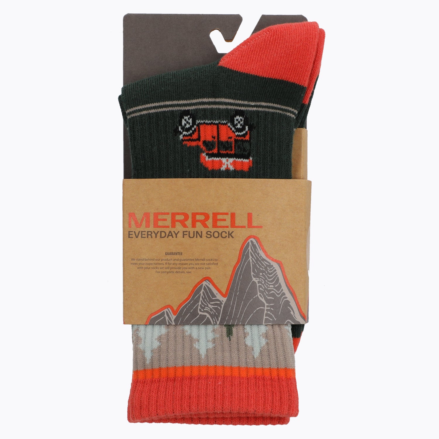 Calcetin Unisex Fun Sock Verde Merrell