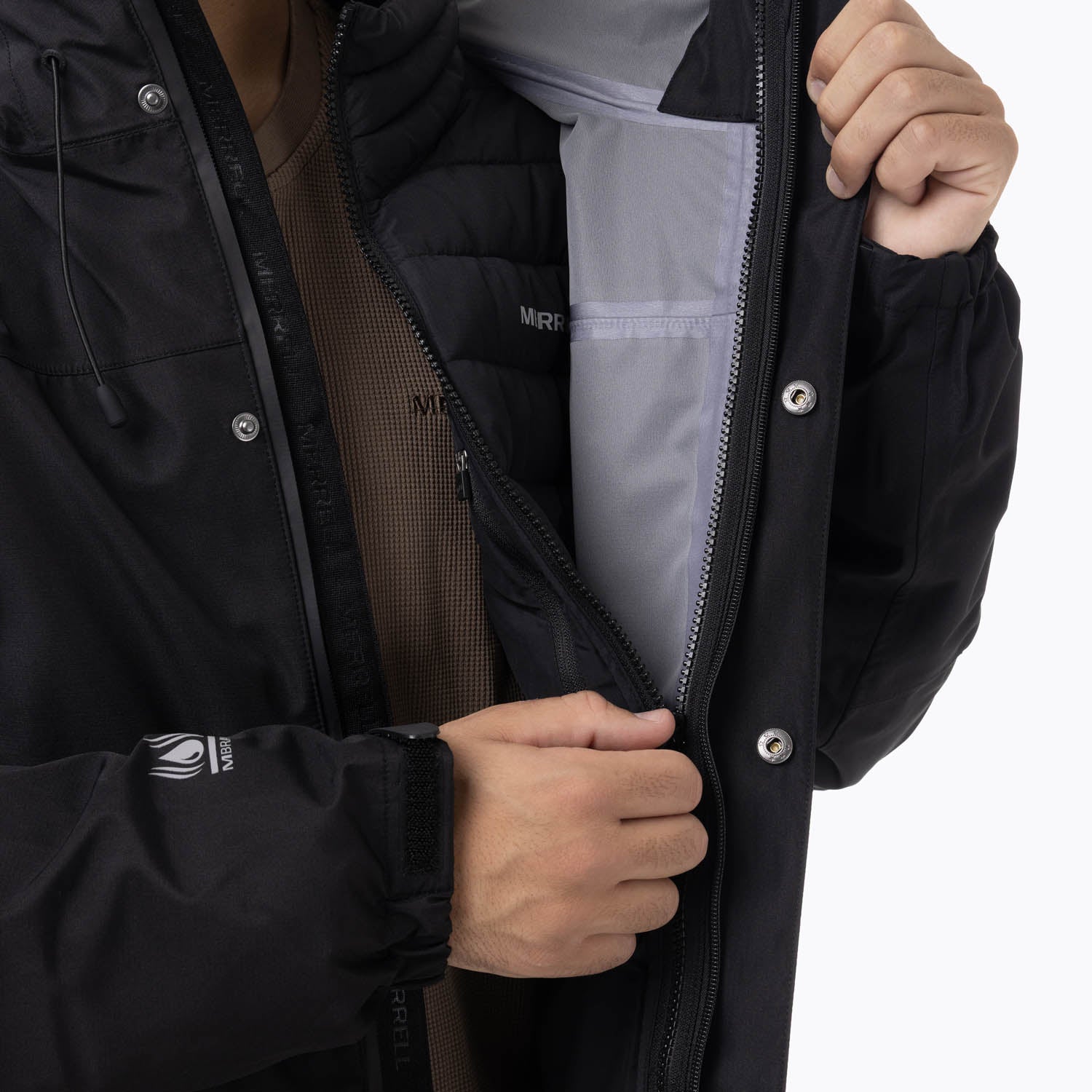 Parka Hombre Ezeo 3-In-1 10K Negro Merrell – Merrell Chile