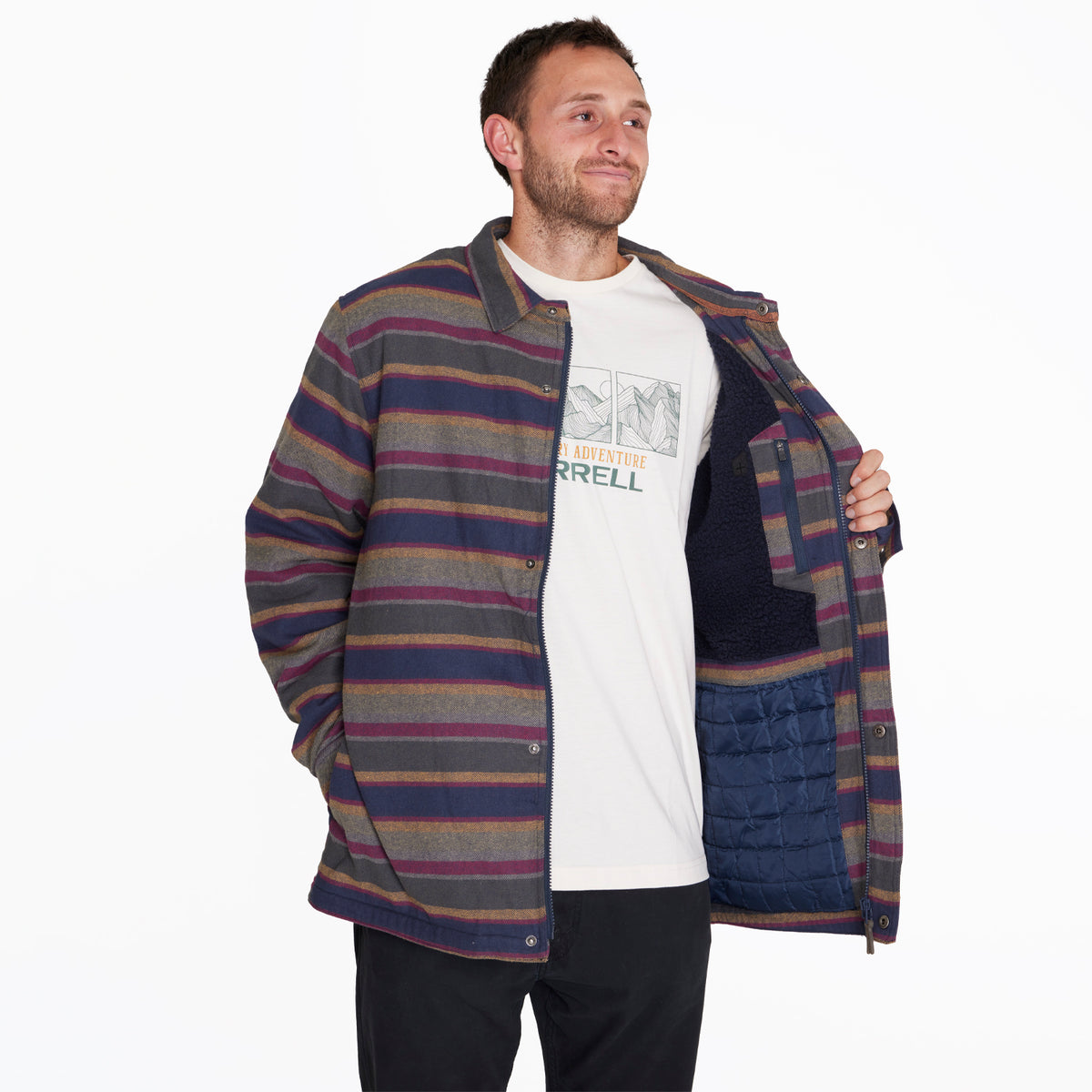 Chaqueta Hombre Lifestyle Knitted Multicolor Merrell