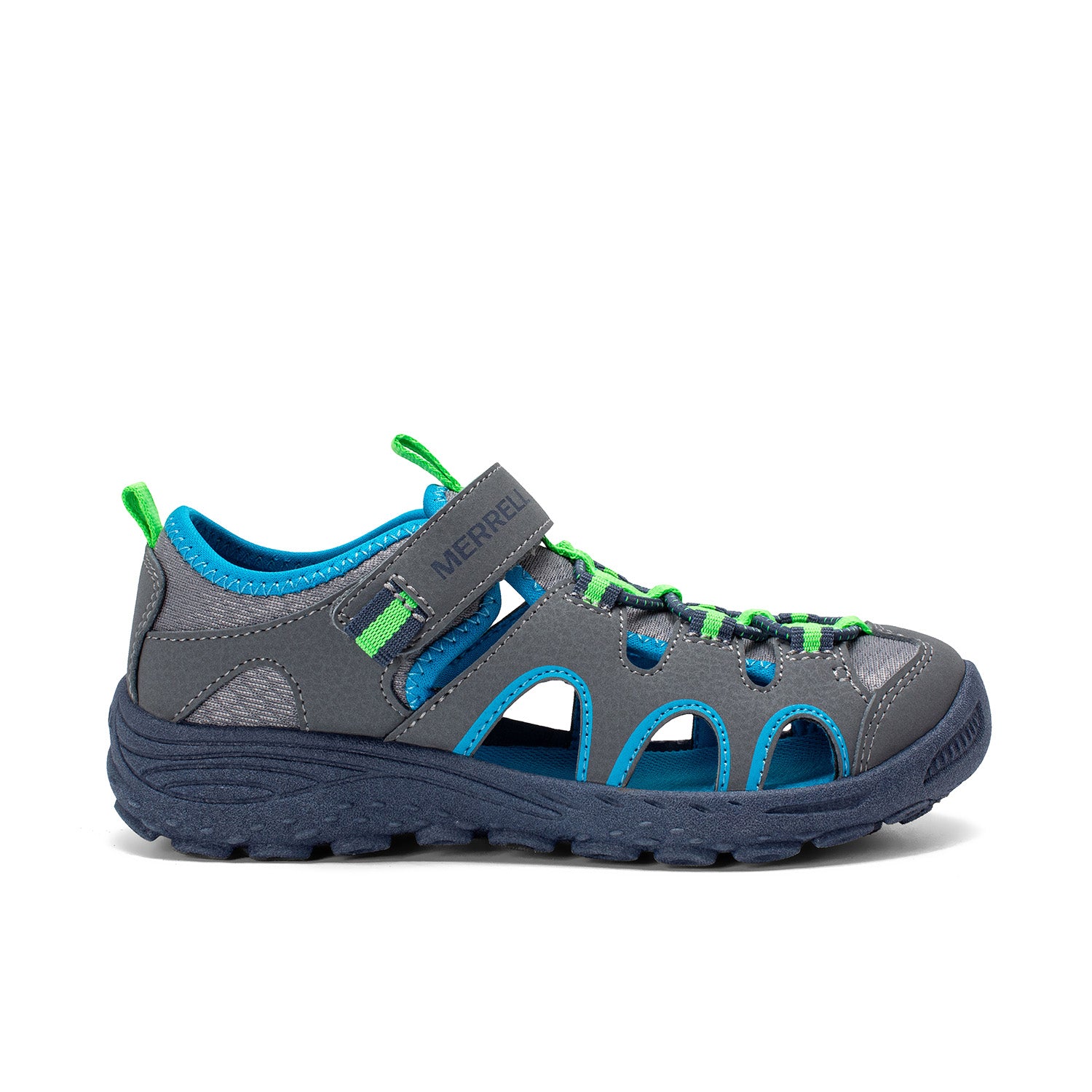 Sandalia Niño Gris Hydro Trekker Merrell