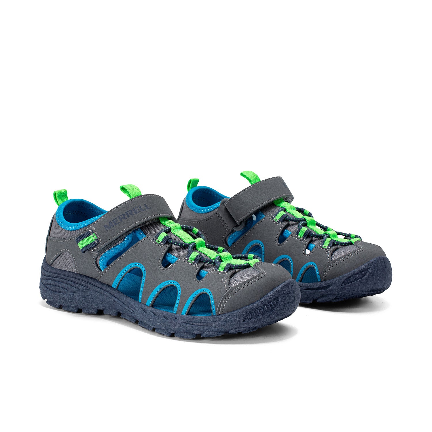Sandalia Niño Gris Hydro Trekker Merrell
