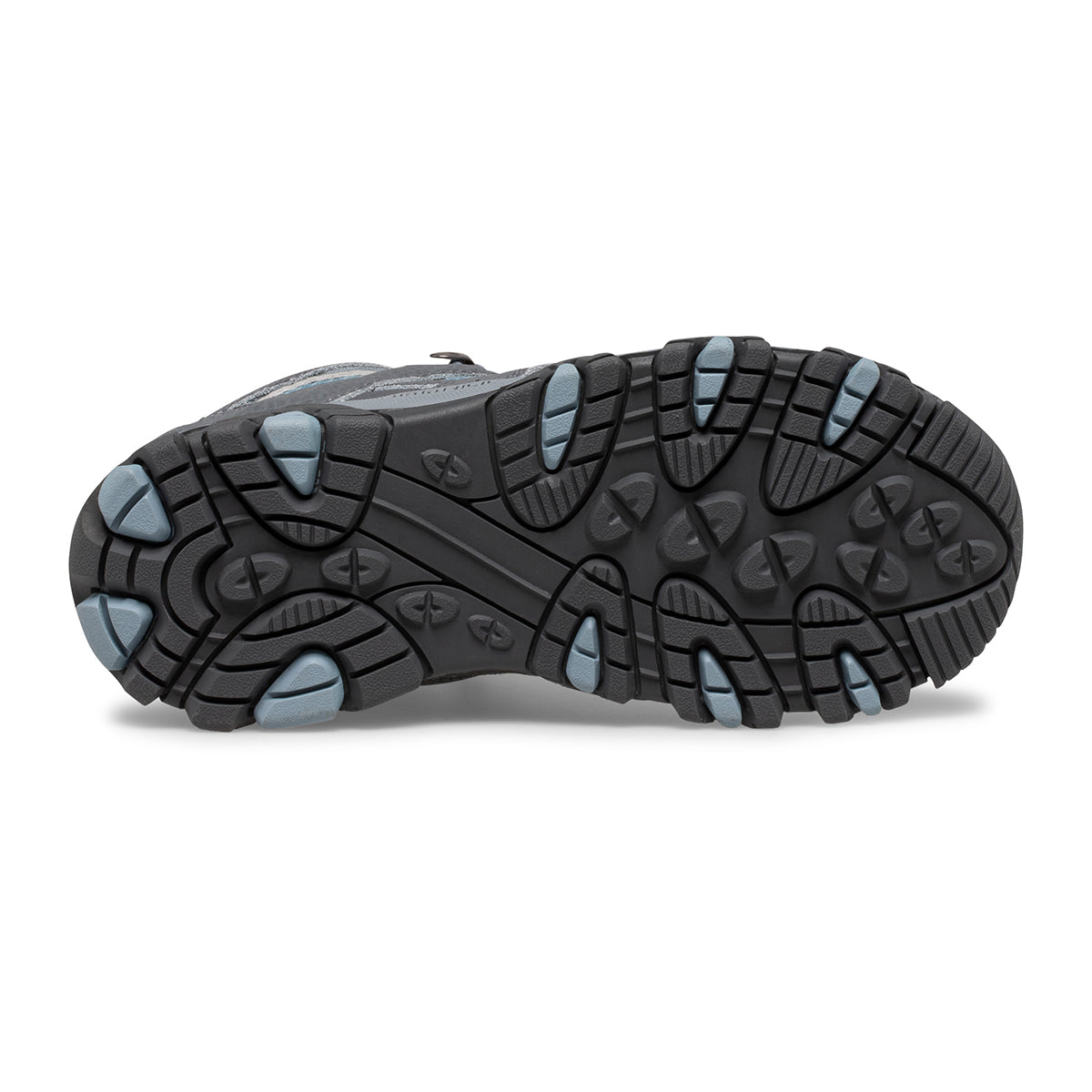 Botín Niños Moab 3 Waterproof Gris/Celeste Merrell