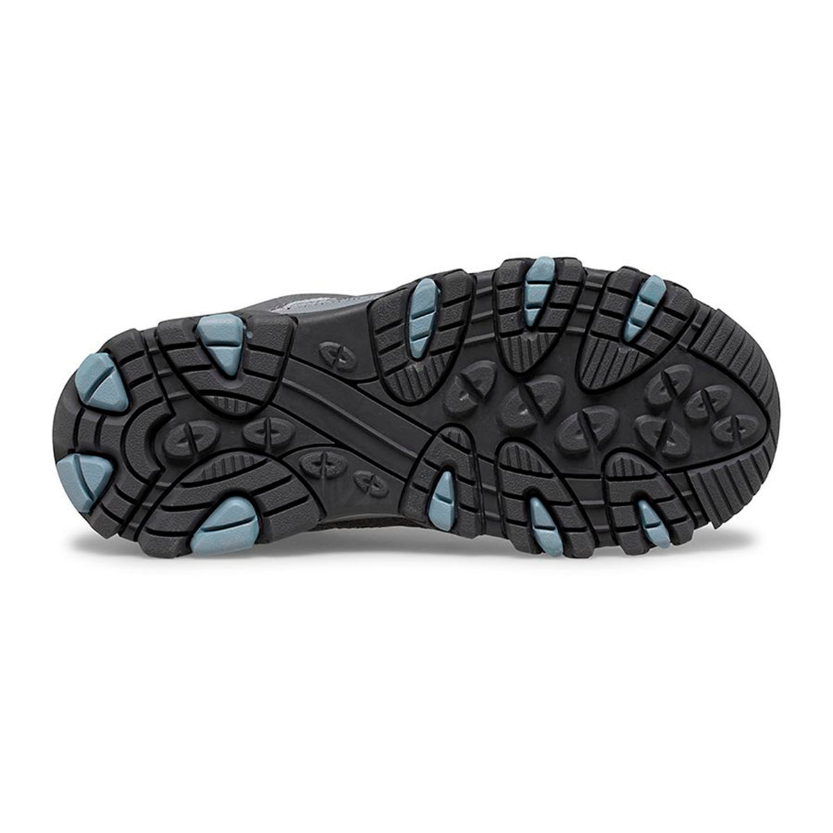 Zapatilla Niños Moab 3 Waterproof Gris/Celeste Merrell