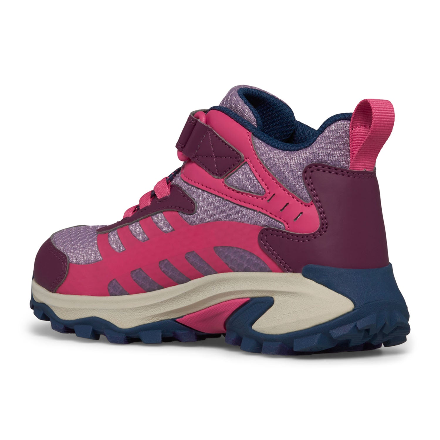 Botin Niña Moab Speed 2 Mid AC Waterproof Morado Merrell