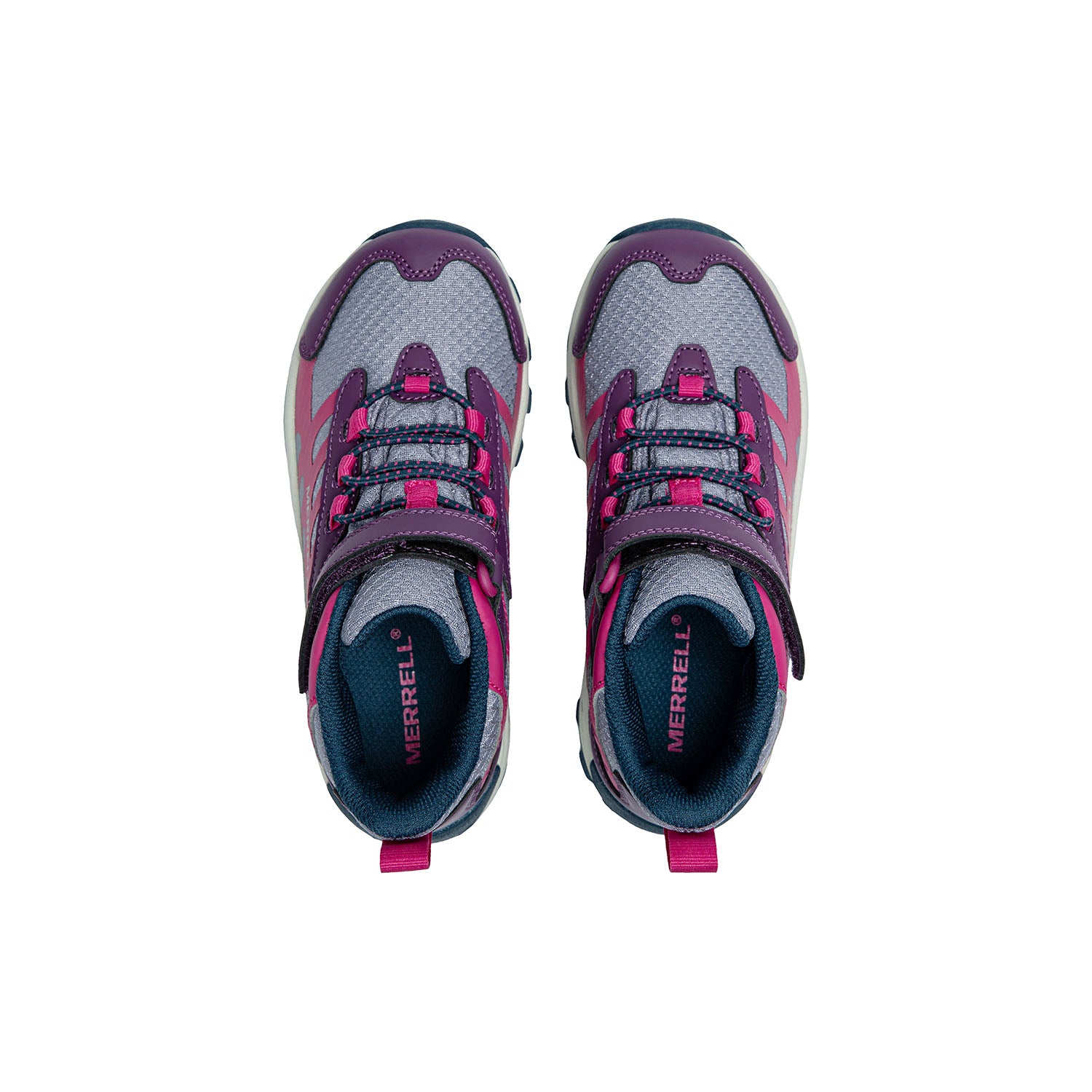 Botin Niña Moab Speed 2 Mid AC Waterproof Morado Merrell