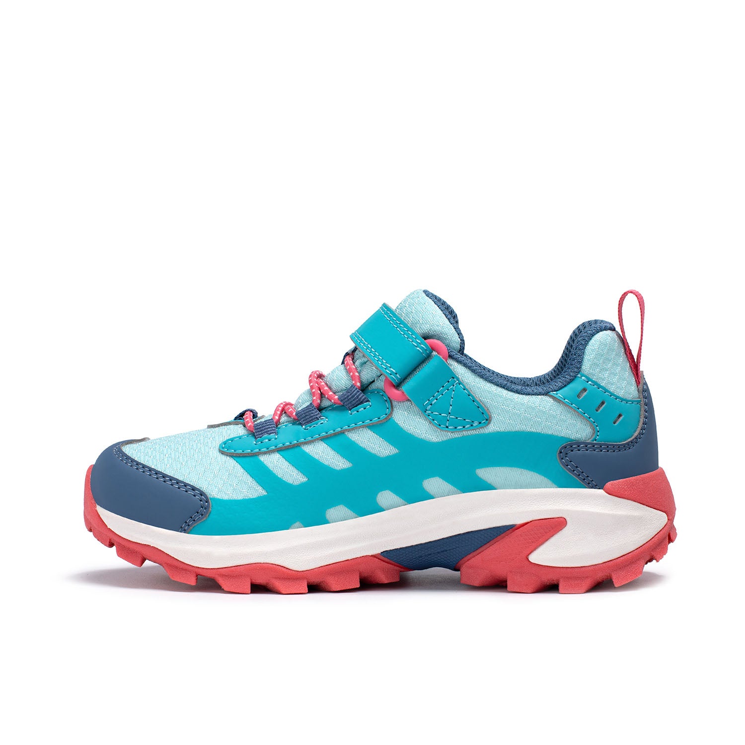 Zapatilla Niña Moab Speed 2 Low AC Waterproof Celeste Merrell