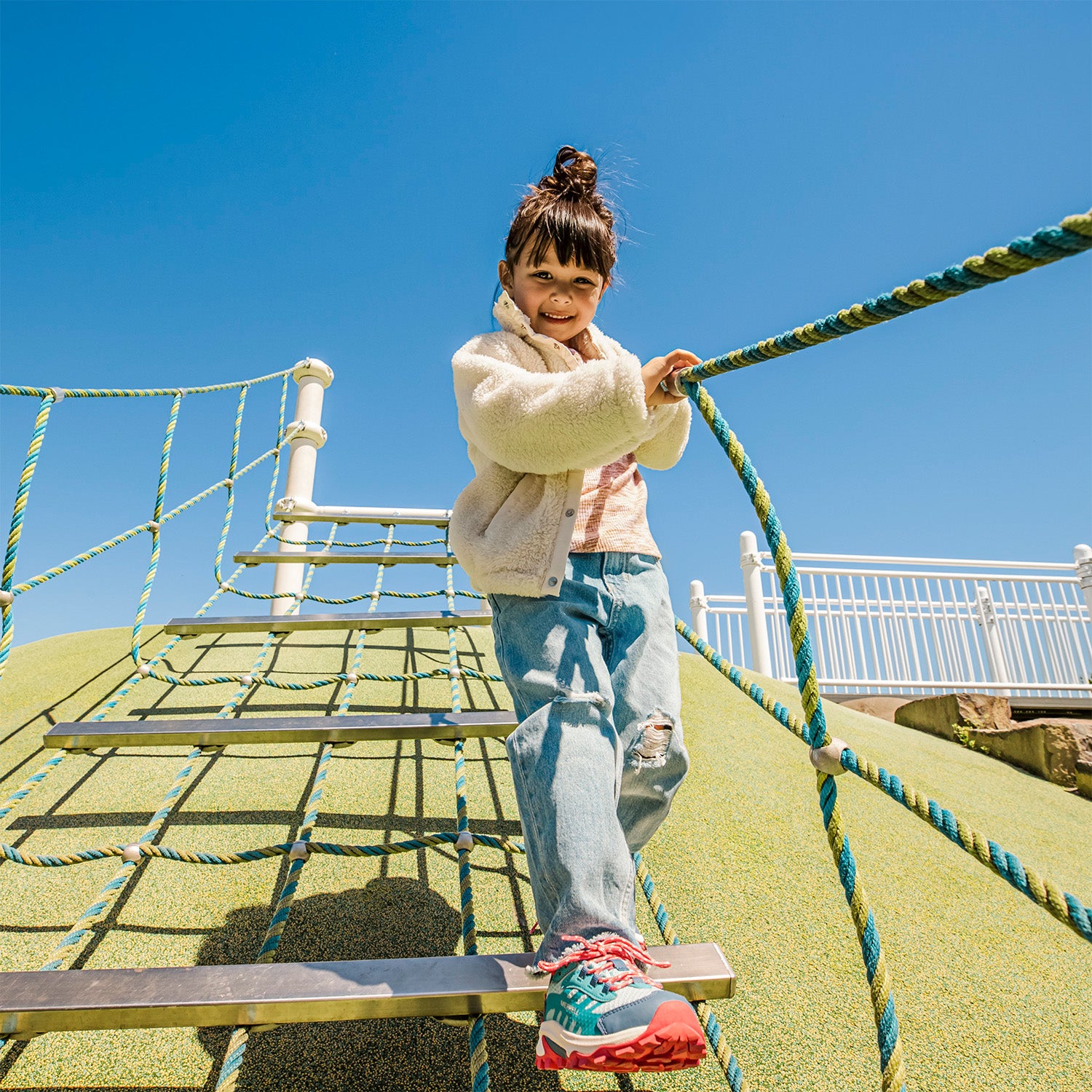 Zapatilla Niños Moab Speed 2 Waterproof Coral Merrell