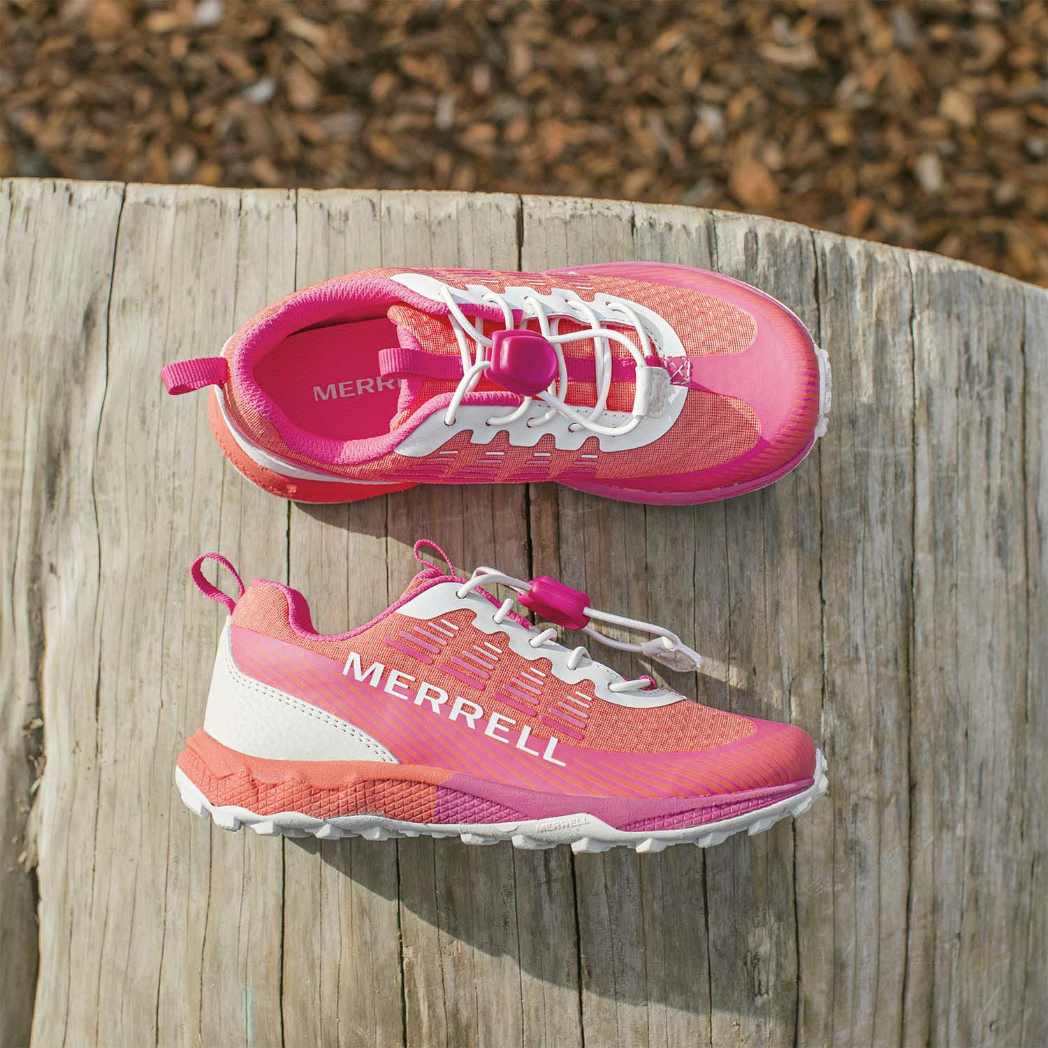 Zapatilla Niños Agility Peak Naranjo Merrell