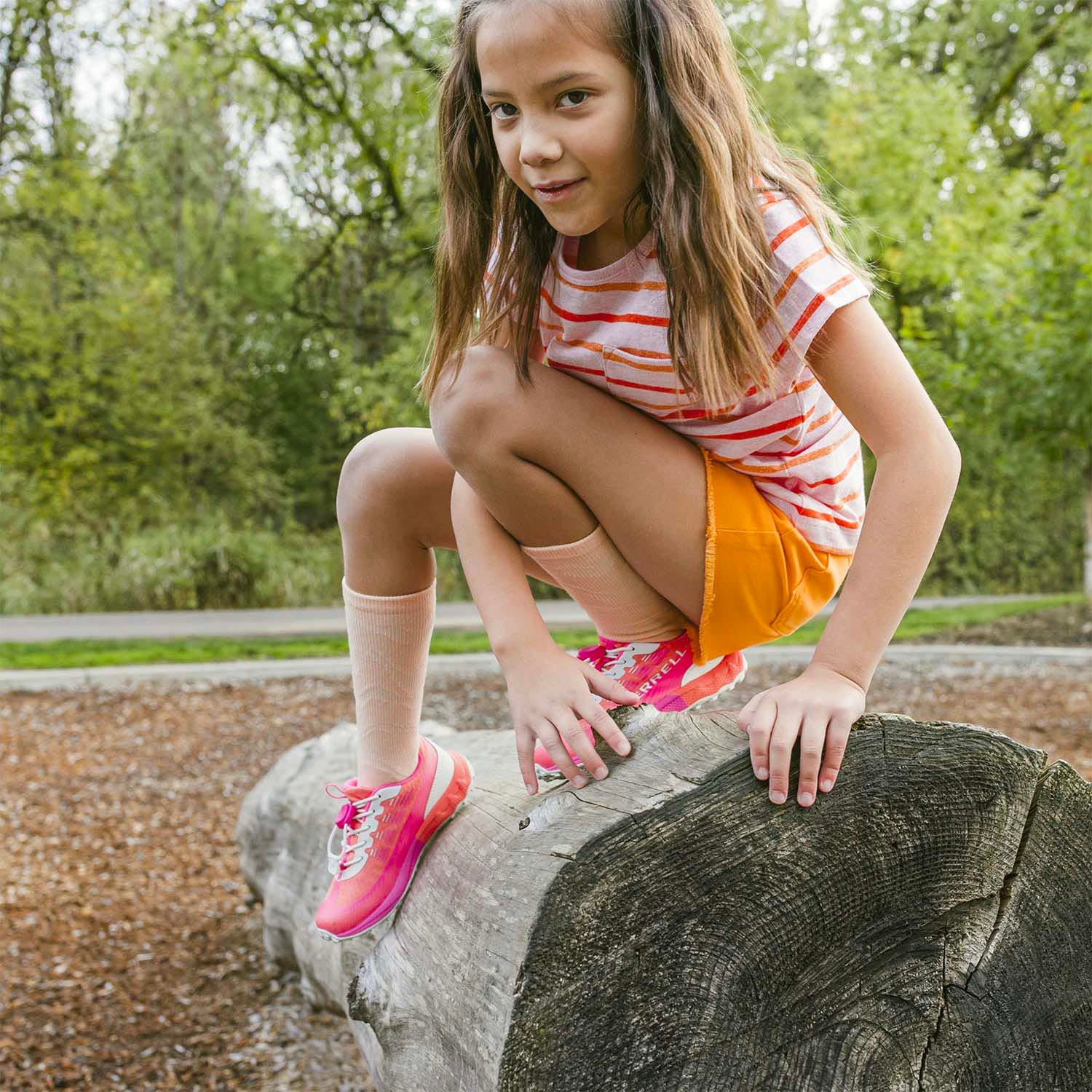 Zapatilla Niños Agility Peak Naranjo Merrell