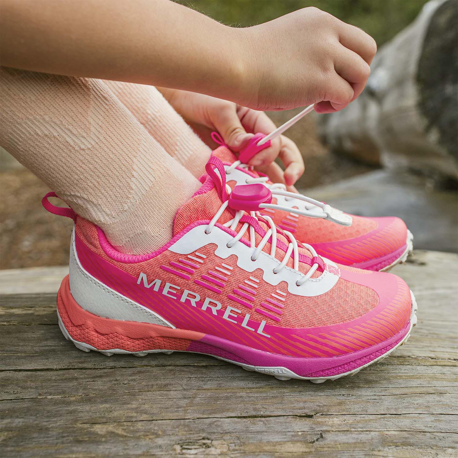 Zapatilla Niños Agility Peak Naranjo Merrell