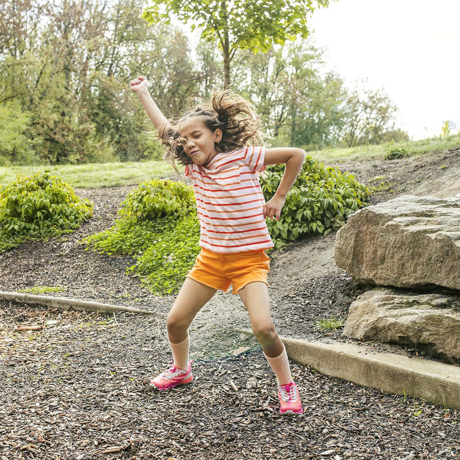 Zapatilla Niños Agility Peak Naranjo Merrell