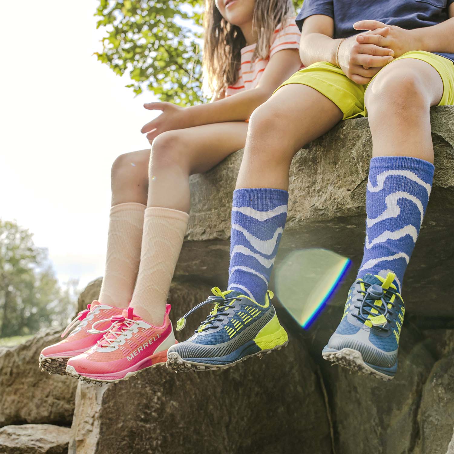 Zapatilla Niños Agility Peak Naranjo Merrell