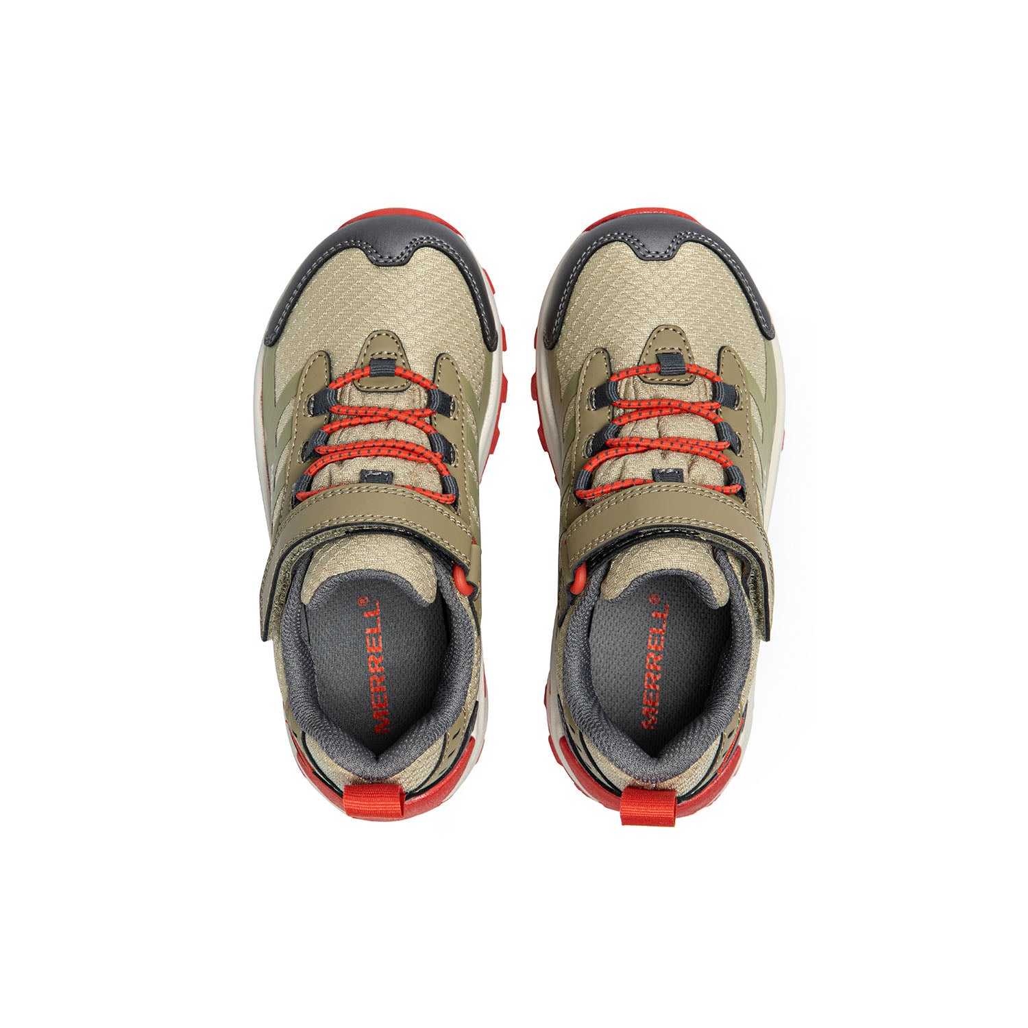 Zapatilla Niño Moab Speed 2 Low AC Waterproof Coyote Merrell