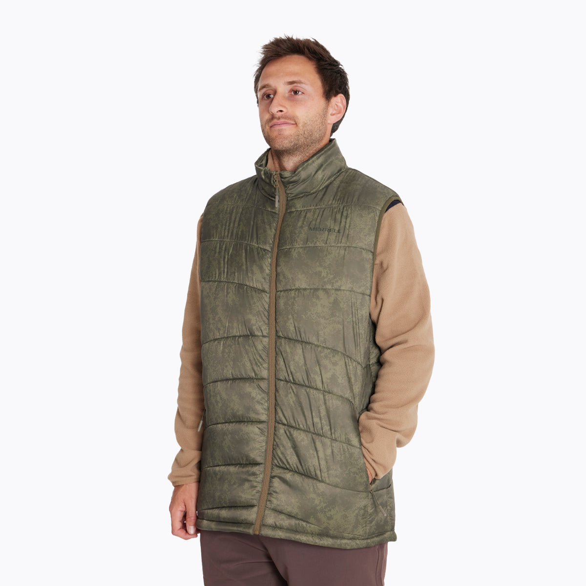 Parka Hombre Vest Oliva Merrell