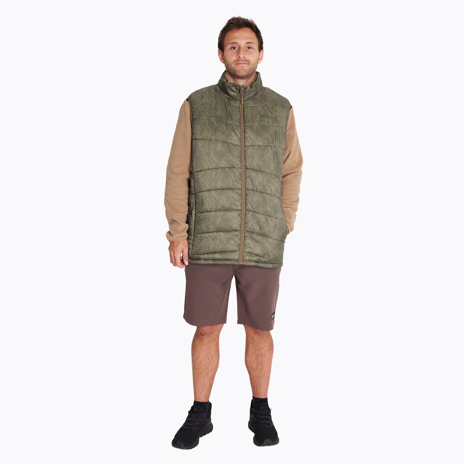 Parka Hombre Vest Oliva Merrell