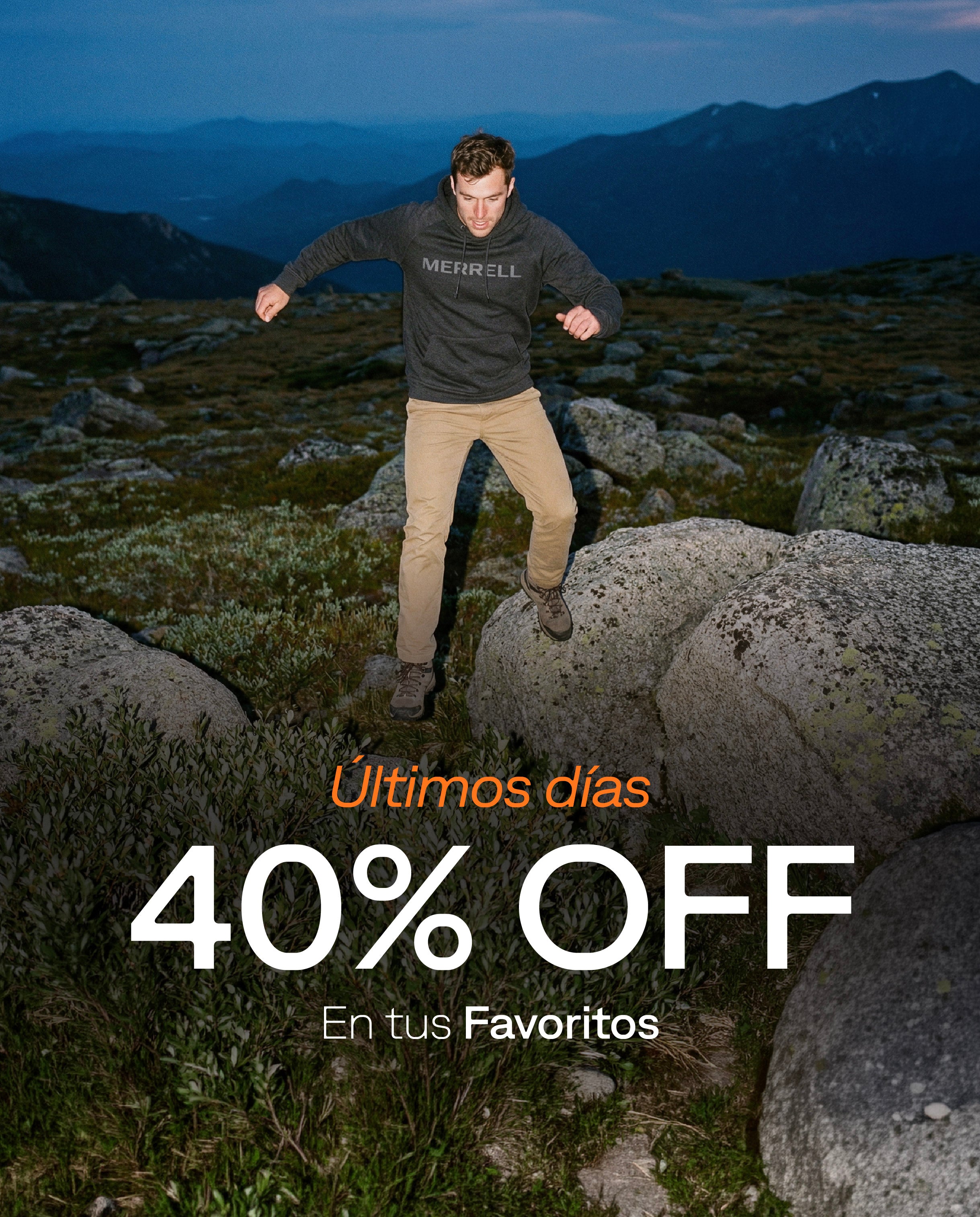 Merrell - 40% off favoritos