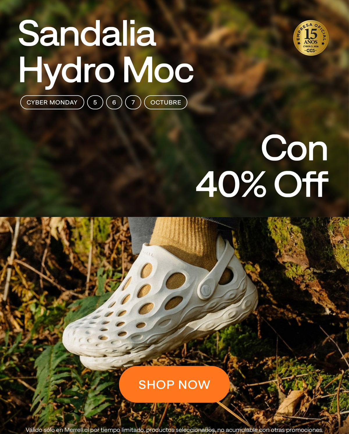 Merrell - Hydro Moc con 40% OFF