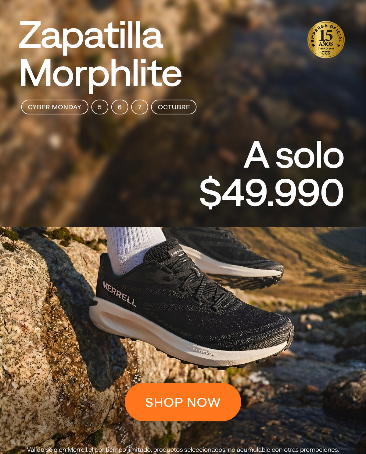 Merrell - Morphlite a $49.990