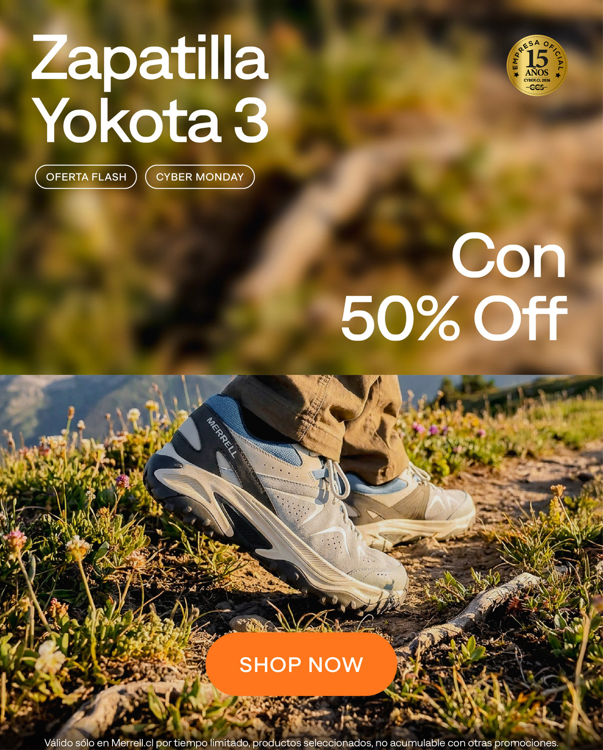 Merrell - Yokota 3 a 50% OFF