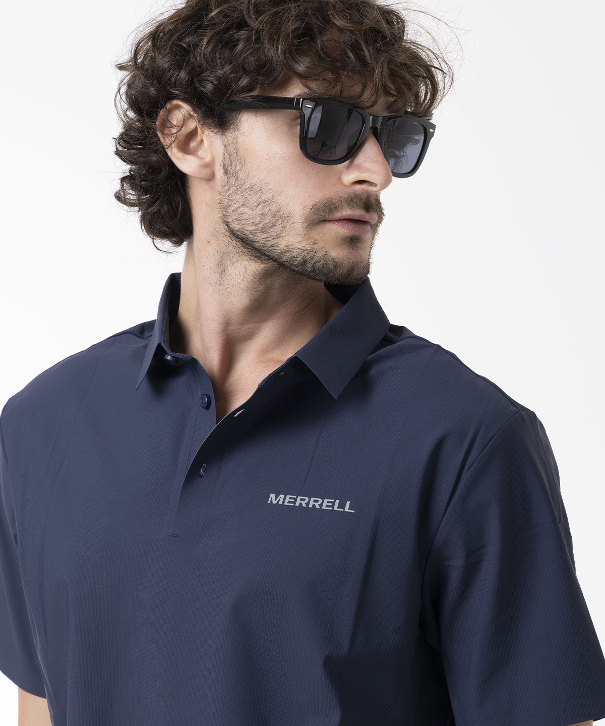 Camisa Manga Corta Hombre SPF Nova Tech SS Tee Azul Merrell