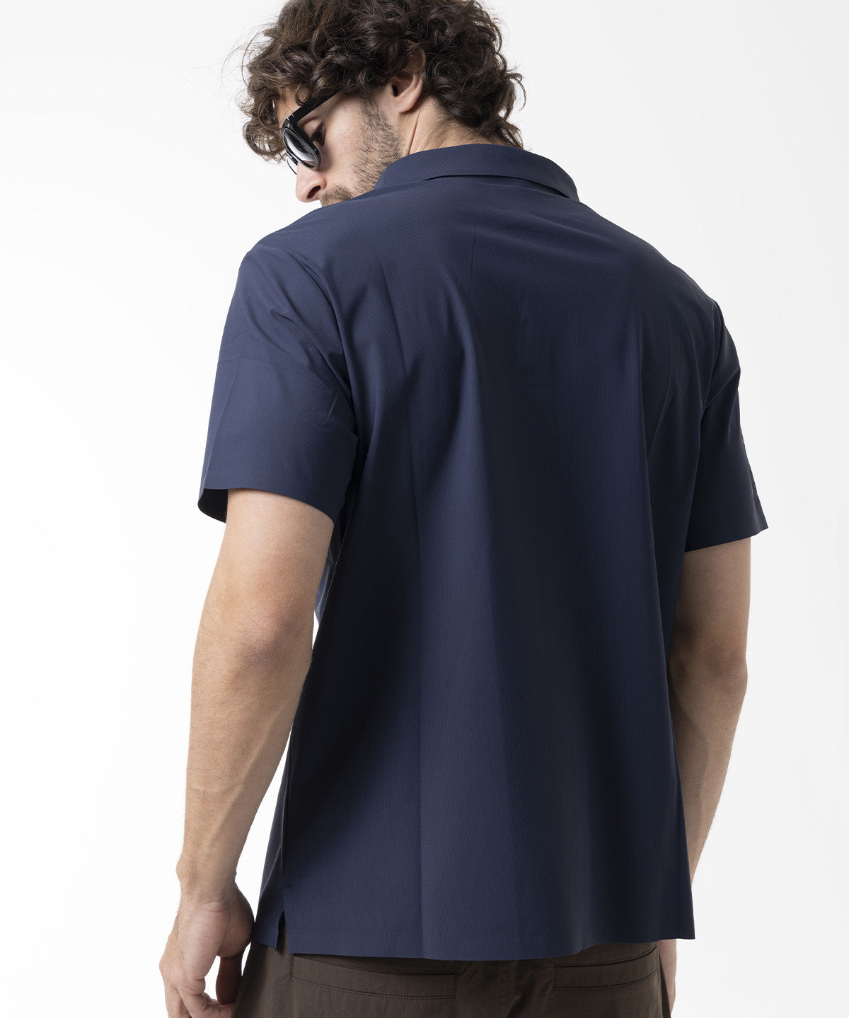 Camisa Manga Corta Hombre SPF Nova Tech SS Tee Azul Merrell