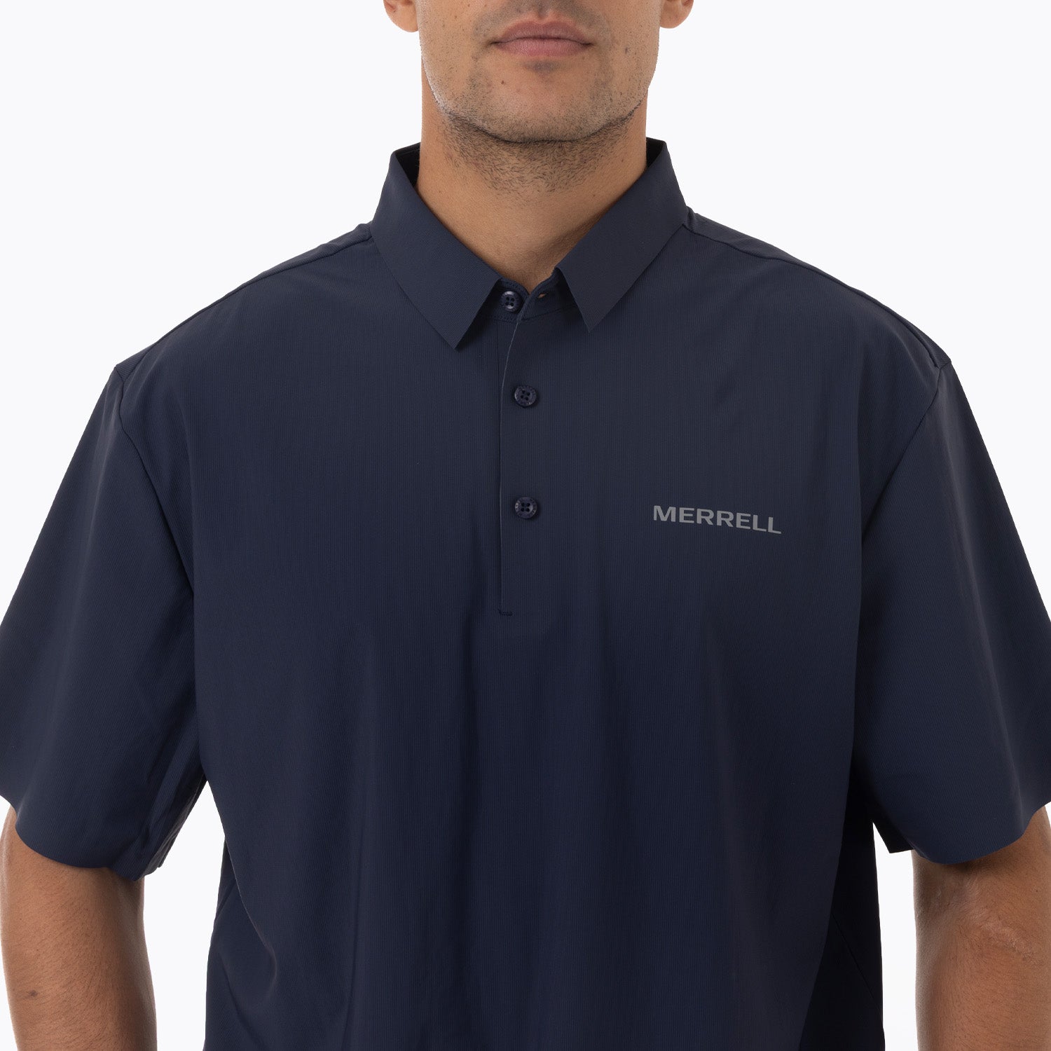 Camisa Manga Corta Hombre Nova Tech SS Tee Azul Merrell