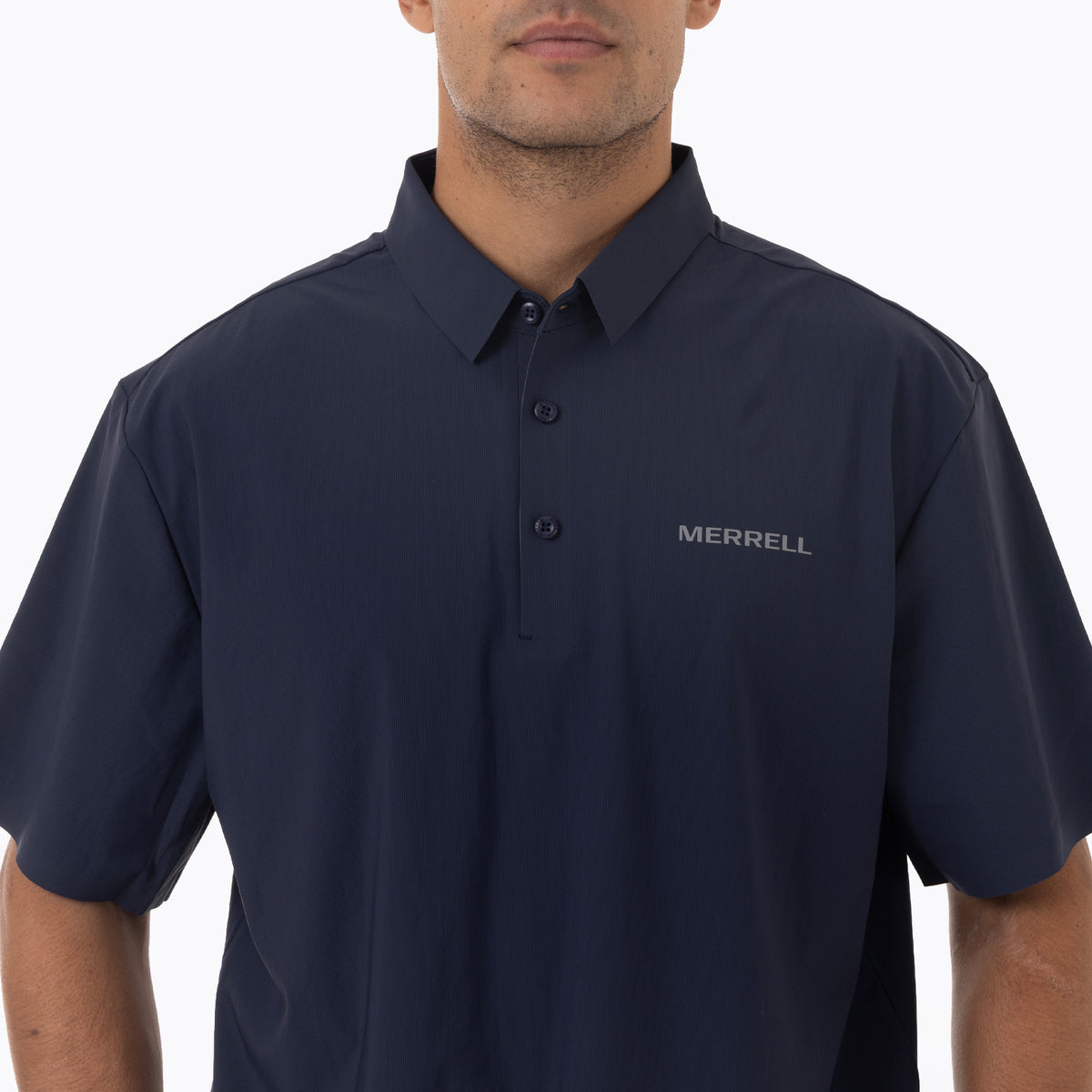 Camisa Manga Corta Hombre Nova Tech SS Tee Azul Merrell