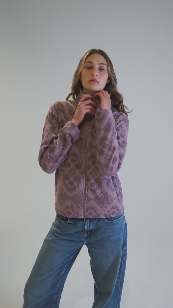 Polar Mujer Alpa Microfleece Morado Merrell