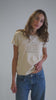 Polera Manga Corta Mujer Graphic Beige Merrell