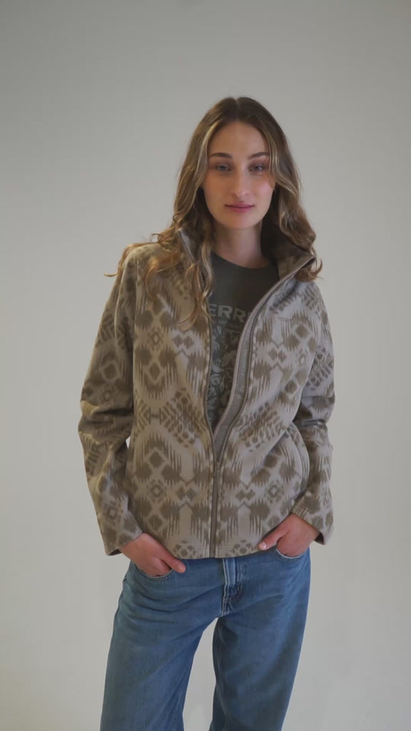 Polar Mujer Alpa Microfleece Café Merrell