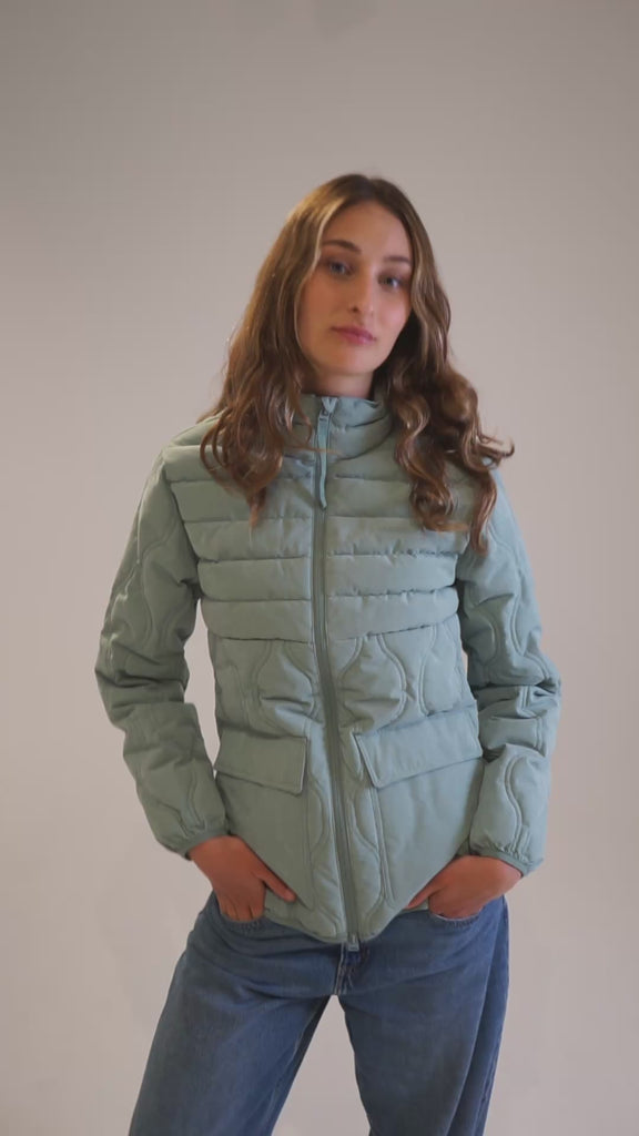 Chaqueta Mujer Softcore Quilted Celeste Merrell