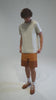 Polera Manga Corta Hombre Backprint Blanco Merrell